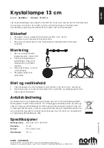 Preview for 3 page of North Light P14311C Instruction Manual