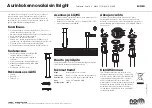 Предварительный просмотр 4 страницы North Light ST1016HO.8 SOLAR Care And Maintenance