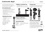 Предварительный просмотр 5 страницы North Light ST1016HO.8 SOLAR Care And Maintenance