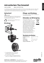 Preview for 5 page of North Light UV-CO-181182 Manual