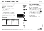 Предварительный просмотр 1 страницы North Light W0205 Quick Start Manual