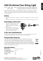 North Light WX-24VLED44-120WW-10-2 Instruction Manual preview