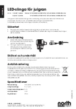 Preview for 2 page of North Light WX-24VLED44-120WW-10-2 Instruction Manual