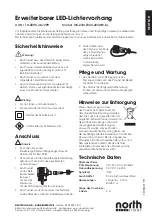 Preview for 5 page of North Light WX-24VLED44-224WW-8-1 Manual