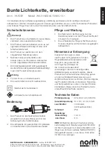 Предварительный просмотр 5 страницы North Light WX-31VLED44-150MC-10-1 Instructions For Use