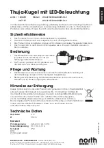 Preview for 5 page of North Light WX-31VLED44-40WW-10-2 Instructions For Use