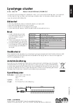 Предварительный просмотр 3 страницы North Light WX-31VLED44-C-750WW-10-1 Manual