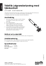 Предварительный просмотр 2 страницы North Light WX-LED20-7WW-1 Instruction Manual