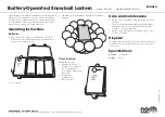 Preview for 1 page of North Light WX-LED44-31WW-1 Operating Instructions