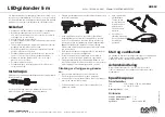 Предварительный просмотр 3 страницы North Light WX-LED44-60WW-10-1 Instruction Manual