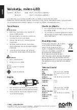 Предварительный просмотр 4 страницы North Light WX-P-31VLED44-200WW-1 Instructions