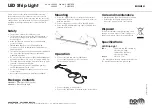 Preview for 1 page of North Light XH-B01020 Instruction Manual