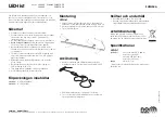 Preview for 2 page of North Light XH-B01020 Instruction Manual