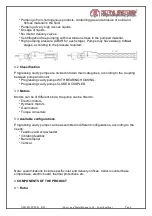 Preview for 7 page of North Ridge Pumps NOVA ROTORS MN Series Functioning And Maintenance Manual