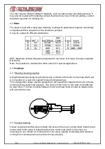 Preview for 8 page of North Ridge Pumps NOVA ROTORS MN Series Functioning And Maintenance Manual