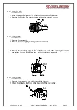 Preview for 23 page of North Ridge Pumps NOVA ROTORS MN Series Functioning And Maintenance Manual