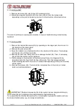 Preview for 26 page of North Ridge Pumps NOVA ROTORS MN Series Functioning And Maintenance Manual