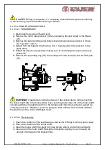 Preview for 33 page of North Ridge Pumps NOVA ROTORS MN Series Functioning And Maintenance Manual