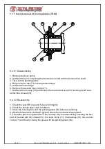 Preview for 36 page of North Ridge Pumps NOVA ROTORS MN Series Functioning And Maintenance Manual