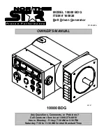 Preview for 1 page of North Star 10000 BDG Owner'S Manual