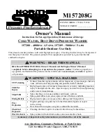 North Star 157208 Owner'S Manual preview