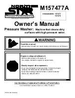 Preview for 1 page of North Star 157477 Owner'S Manual