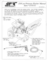 Preview for 1 page of North Star 1576751 Manual