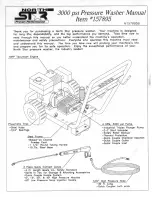 Preview for 1 page of North Star 157895 Manual