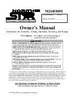 North Star 268180 Owner'S Manual preview