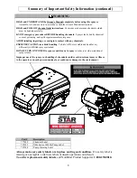 Предварительный просмотр 8 страницы North Star 282805 Owner'S Manual