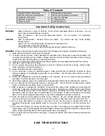 Preview for 2 page of North Star M157206R Installation, Operation And Maintenance Manual