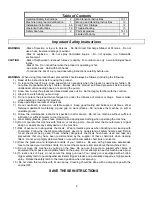 Preview for 2 page of North Star M157206S Installation, Operation And Maintenance Manual