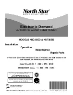 Preview for 1 page of North Star NSC25ED Installation, Operation, Maintenance & Repair Parts