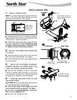 Preview for 7 page of North Star NSC25ED Installation, Operation, Maintenance & Repair Parts