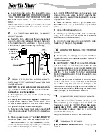 Preview for 9 page of North Star NSC25ED Installation, Operation, Maintenance & Repair Parts