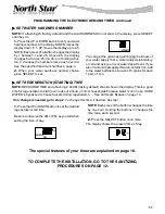 Preview for 11 page of North Star NSC25ED Installation, Operation, Maintenance & Repair Parts