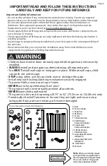 Предварительный просмотр 2 страницы NORTH STATES 5323 Instructions Manual