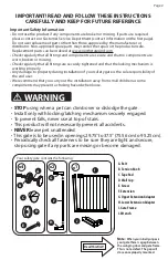 Preview for 2 page of NORTH STATES 5428 Instructions Manual