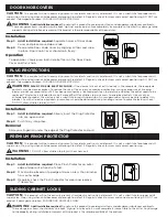 Предварительный просмотр 2 страницы NORTH STATES CHILDPROOFING DELUXE SET 6191 Instructions Manual