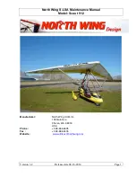 North Wing Scout 912 Maintenance Manual preview