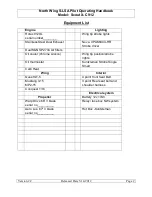 Preview for 2 page of North Wing Scout X-C 912 Pilot Operating Handbook