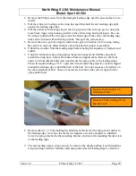 Preview for 45 page of North Wing Sport X2 582 Maintenance Manual