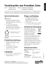 Preview for 5 page of North D162-29J(XS) Quick Start Manual