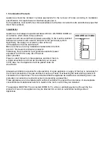 Предварительный просмотр 7 страницы North FG 10 Technical Instruction