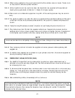 Предварительный просмотр 21 страницы North FRONTIER Series User Instructions