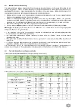 Предварительный просмотр 11 страницы North GR150 Use And Maintenance Instructions