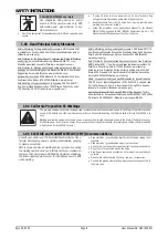 Preview for 8 page of North KLASIK Series Operating Manual