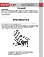 Предварительный просмотр 1 страницы Northbeam LAKESIDE ADC0501120410 Manual