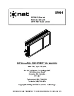 Northern Airborne Technology NTX403 Series Installation And Operation Manual предпросмотр