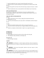 Preview for 5 page of Northern Industrial Tools 338070 Owner'S Manual